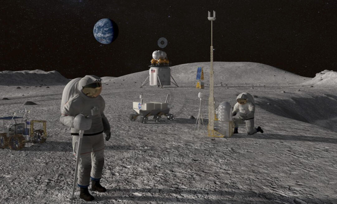 test 1 image marche sur la lune